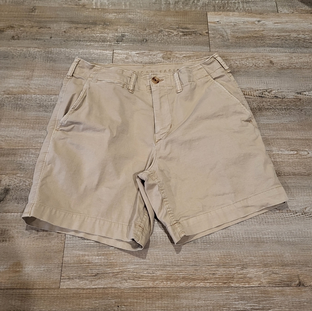American Eagle Classic Fit Chino Shorts 5" Inseam Mens 31